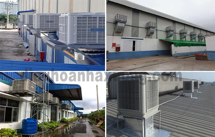 Hệ thống làm mát áp suất dương trong nhà xưởng công nghiệp